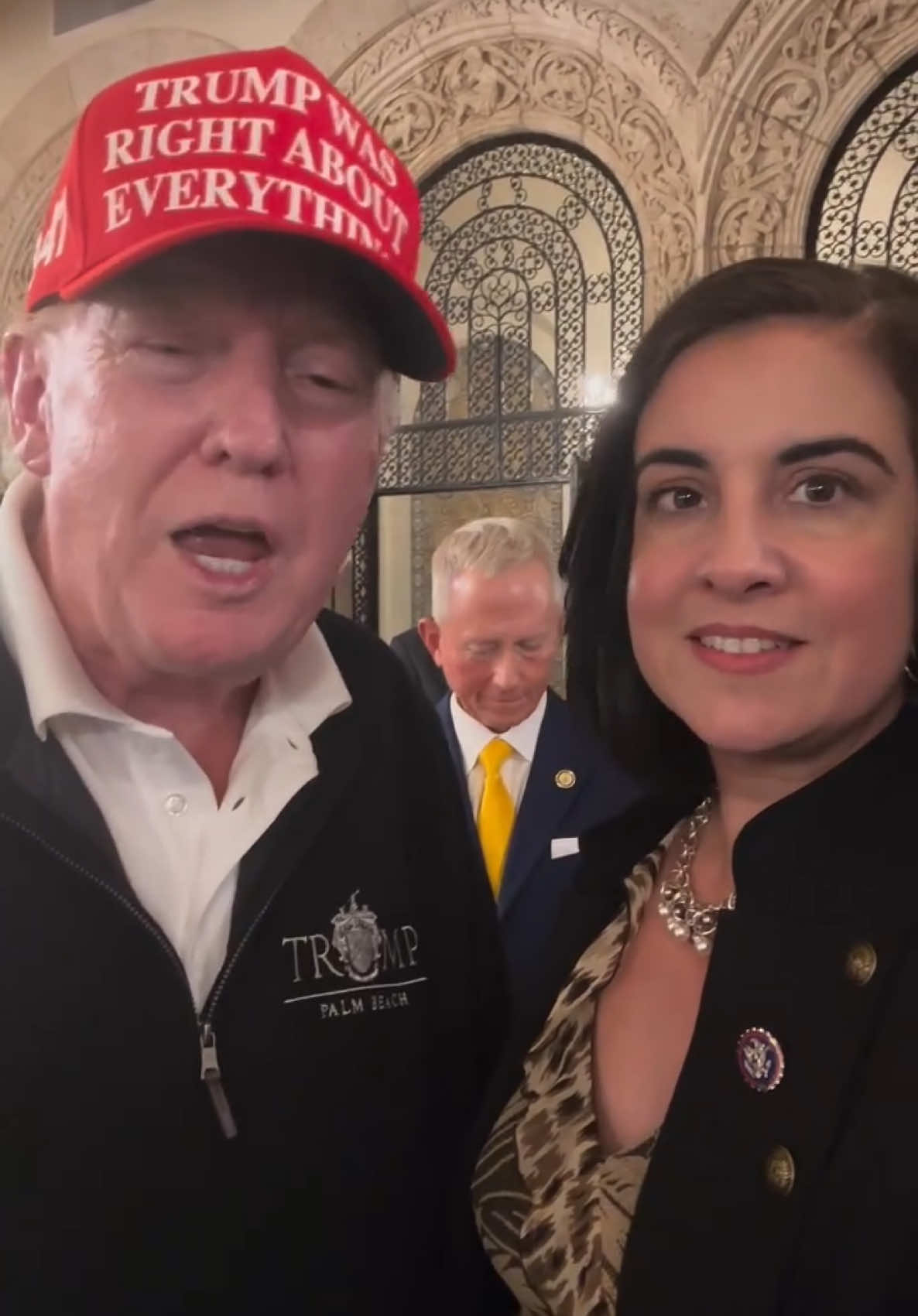 President-Elect Donald J Trump at Mar-a-Lago this weekend MAKING AMERICA GREAT AGAIN!! #MAGA #donaldtrump #trump #maralago #palmbeach #florida @realdonaldtrump @teamtrump @trumpwarroom @whitehouse45 @themaralagoclub @trump @jeffvandrew 📸: @nmalliotakis 🇺🇸🇺🇸☀️⛳️🌴