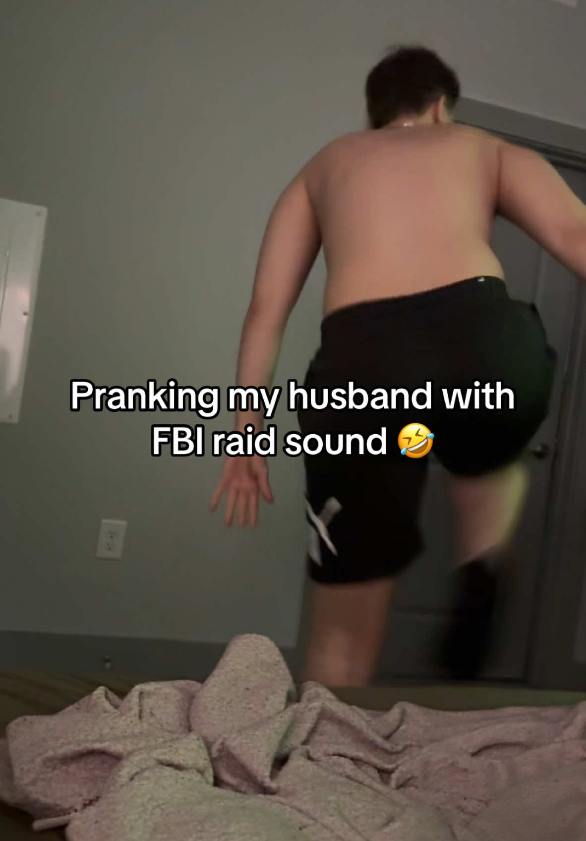 He woke up quick 😭💀 #prank #reaction #couple #relatable #trending #foryou #fypシ #fypシ゚viral🖤 