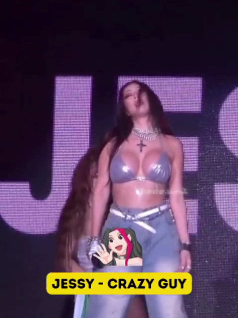 Jessy - Crazy Guy 🫰 Essa Jessy é diva! 💕 #misukpop #kpop #waterbombseoul #jessy #crazyguy #kpopedit 
