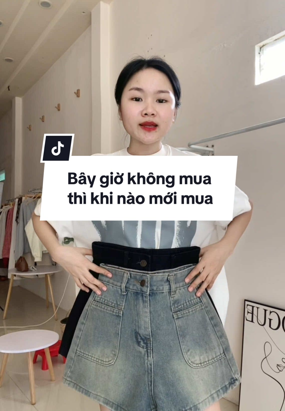 Quần jean giá sale chỉ có 69k/c quá là rẻ mọi người ơii#review #quanshort #quanao #quanjeannu #quanshortnu #quanjean 