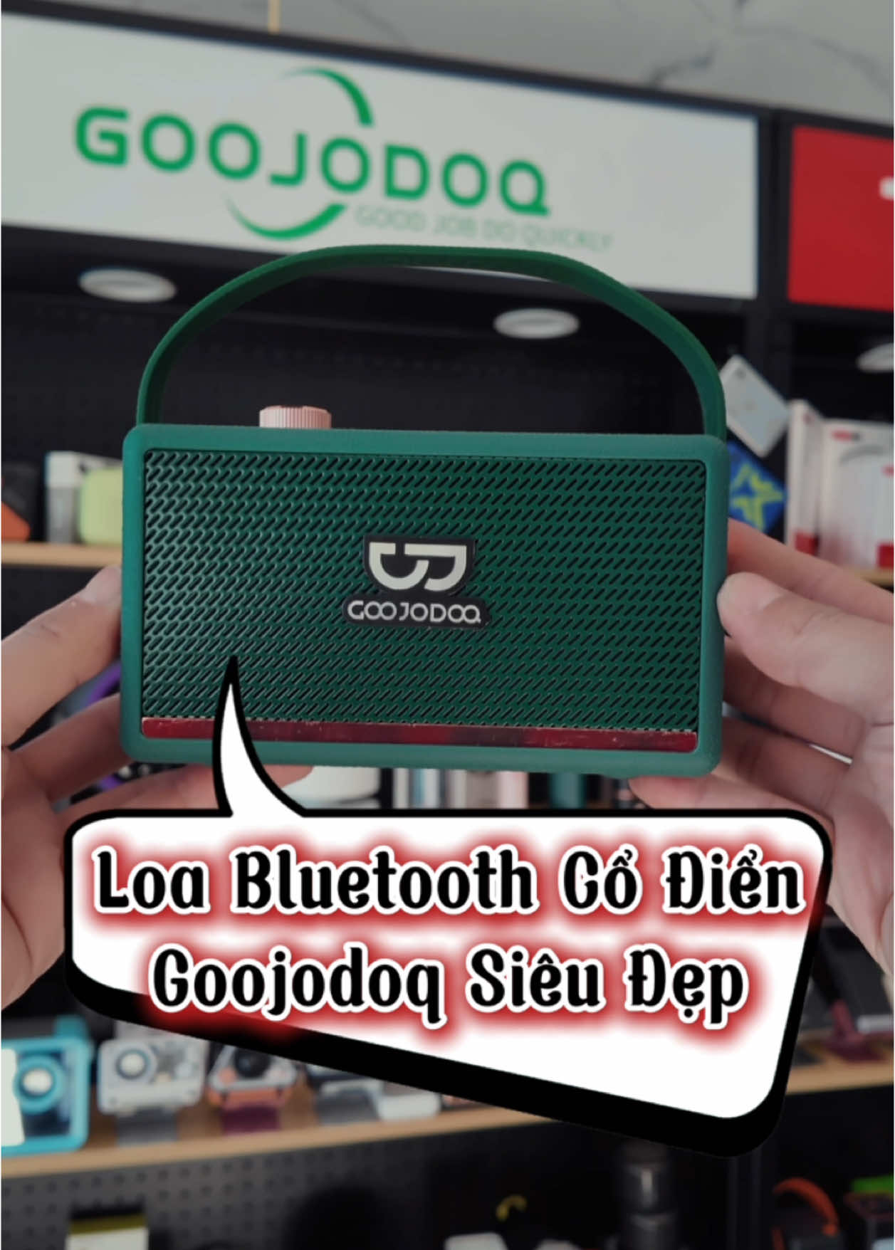 Loa Bluetooth mini Goojodoq chính hãng  ##loabluetooth