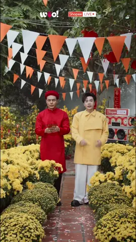 2 vọng chờ Tongtai vs Thu Diễm làm nôn Tết ghê🥰 Áo dài vàng này là Quang Hùng nha, chứ khôm phải Quang Huy🤫 #quanghungmasterd #leduongbaolam #tiktokgiaitri #fyp #tet2025 