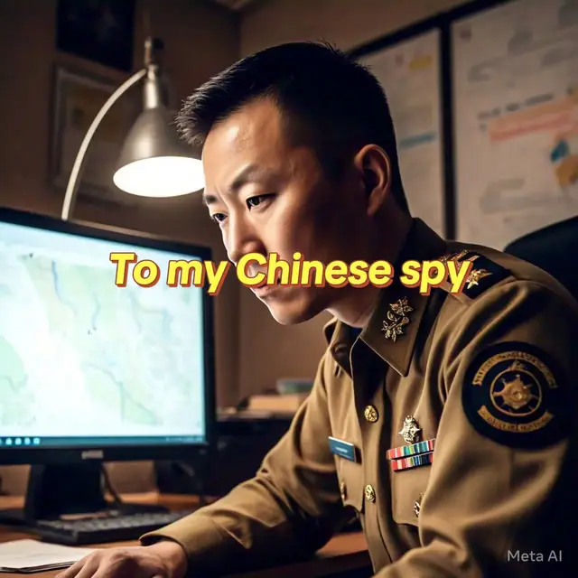 I'm going to miss my Chinese spy. #chinesespy #mychinesespy 