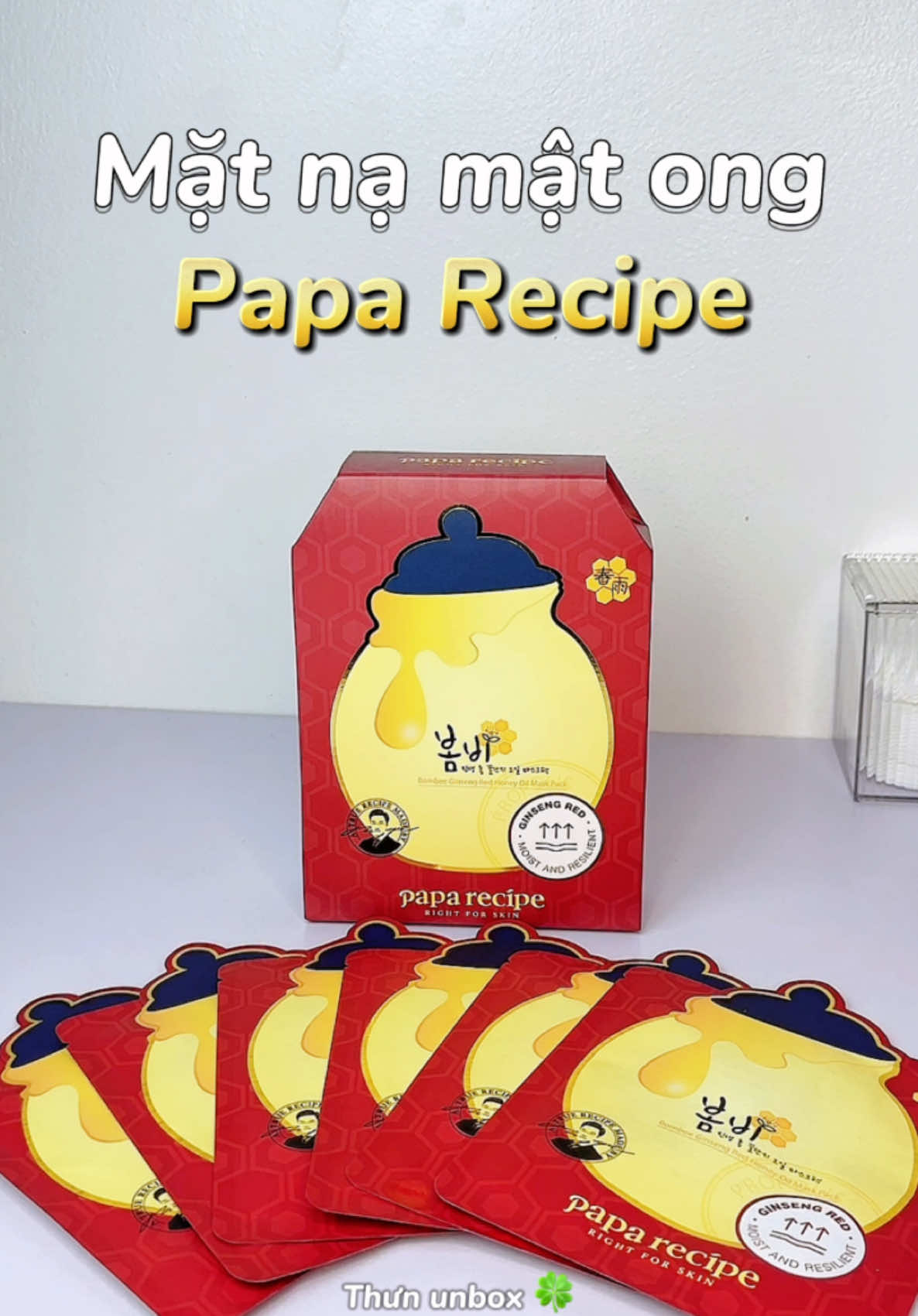 Mặt nạ nật ong Papa Recipe #paparecipe #matna #matnamatong #xuhuong #goclamdep #reviewlamdep 