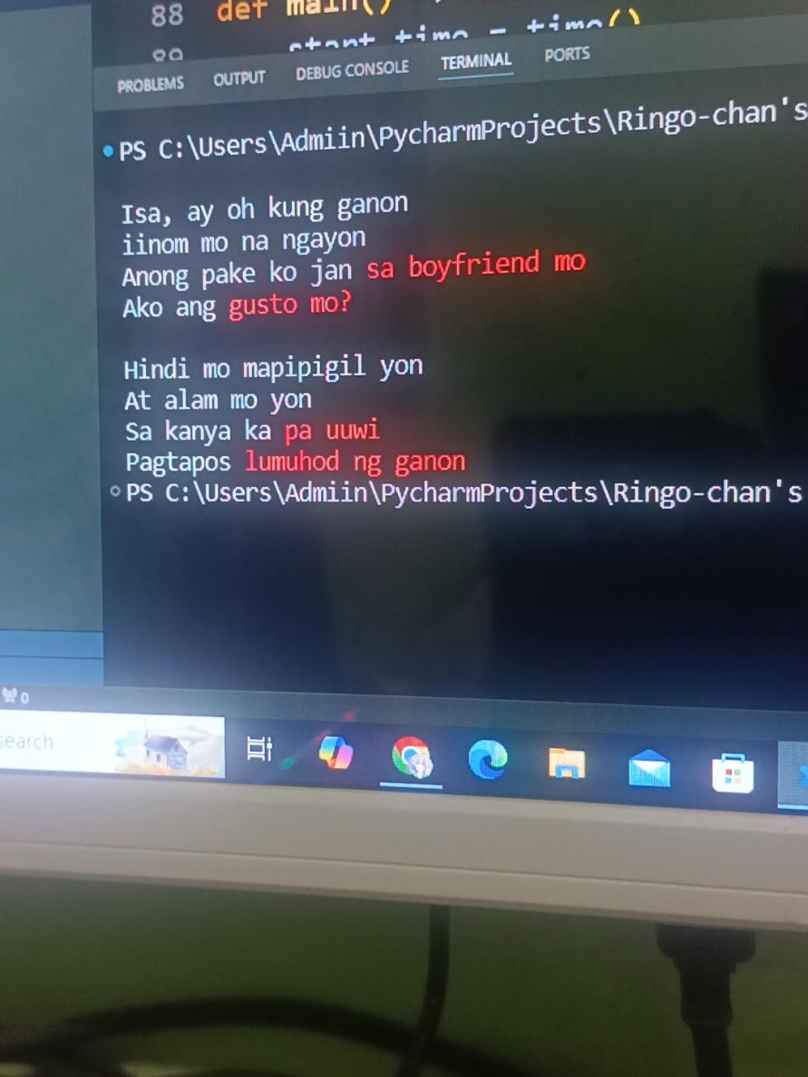 Bembang Song #programming #coding #python #bembang 