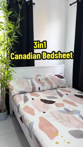 3in1 Canadian Bedsheer ( Fully Garterized ) #bedsheet #canadiancottonbedsheetwith2pillowcase #funtasricpayday @3J'S BEDDINGS 