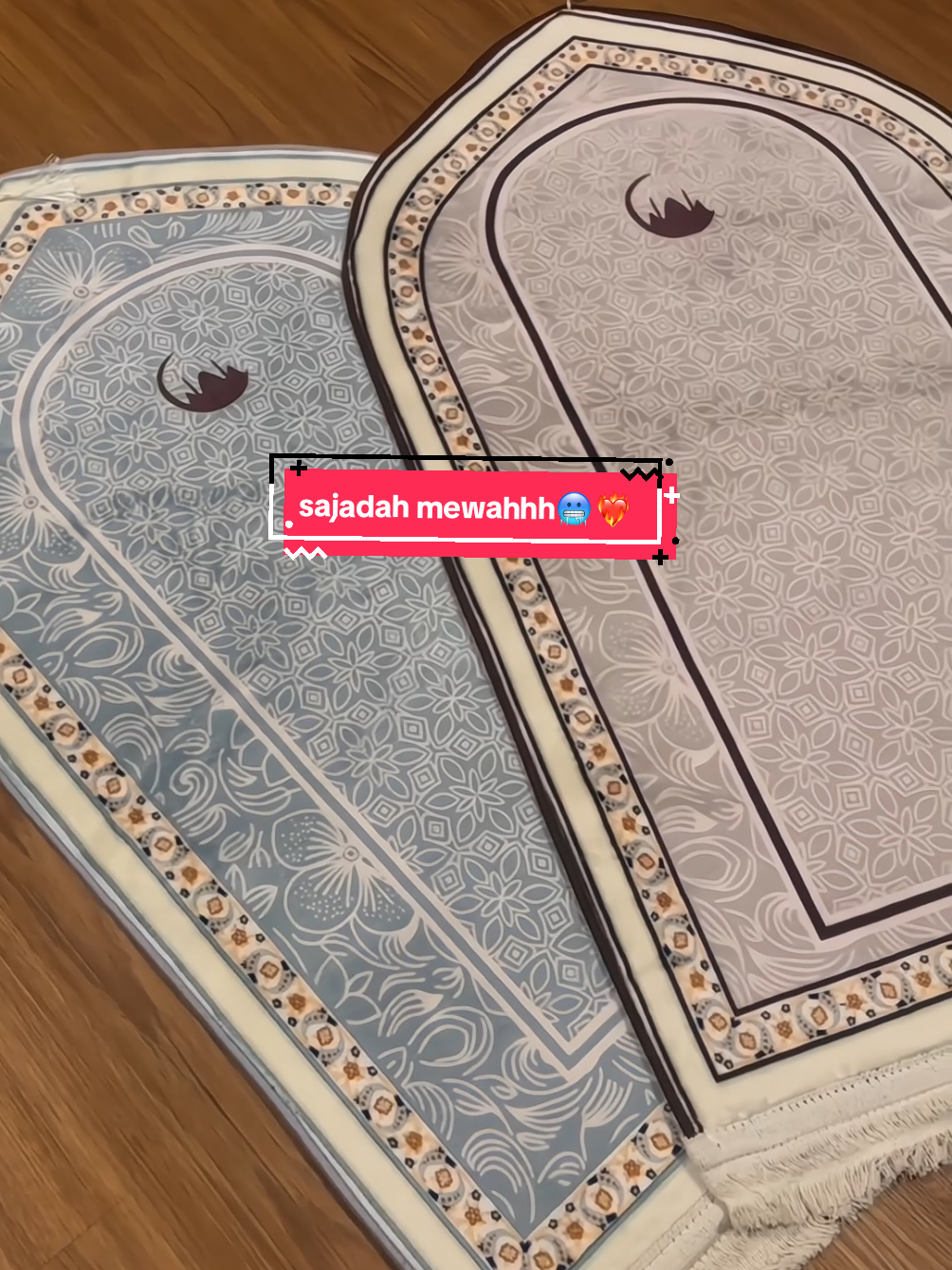 Sambut bulan suci dengan sajadah aesthetic exclusive ini dengan bahan tebal, lembut, nyaman, dan motifnya bikin hati adem🥰 #sajadah #sajadahaesthetic #sajadahmurah #ramadhan2025 #fyp #xyzbca #viral 