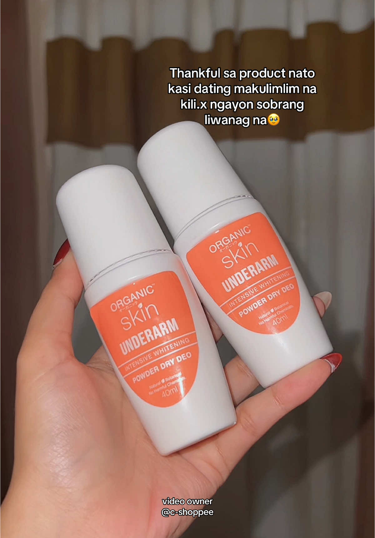 a life saver🥹✨💫 #underarmwhitening #organicskin #organicskinunderarmwhitening #fyp 