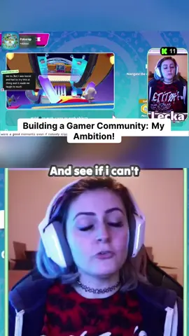 My TikTok goal: to connect with more gamers & streamers! #VarietyStreamer #GamingCommunity #ContentCreation #Kick #KickStreaming #KickCommunity #KickStreamer #Streamer #Streaming #fyp #FallGuys