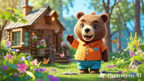 Truyện Chú gấu con ngoan sử dụng AI hấp dẫn các bé quá đi 😍😍😍