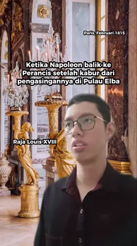 kirim pasukan buat menjegal, eh malah pada membelot😭 #napoleon #escape #elba #napoleonicwars #historymemes #History 