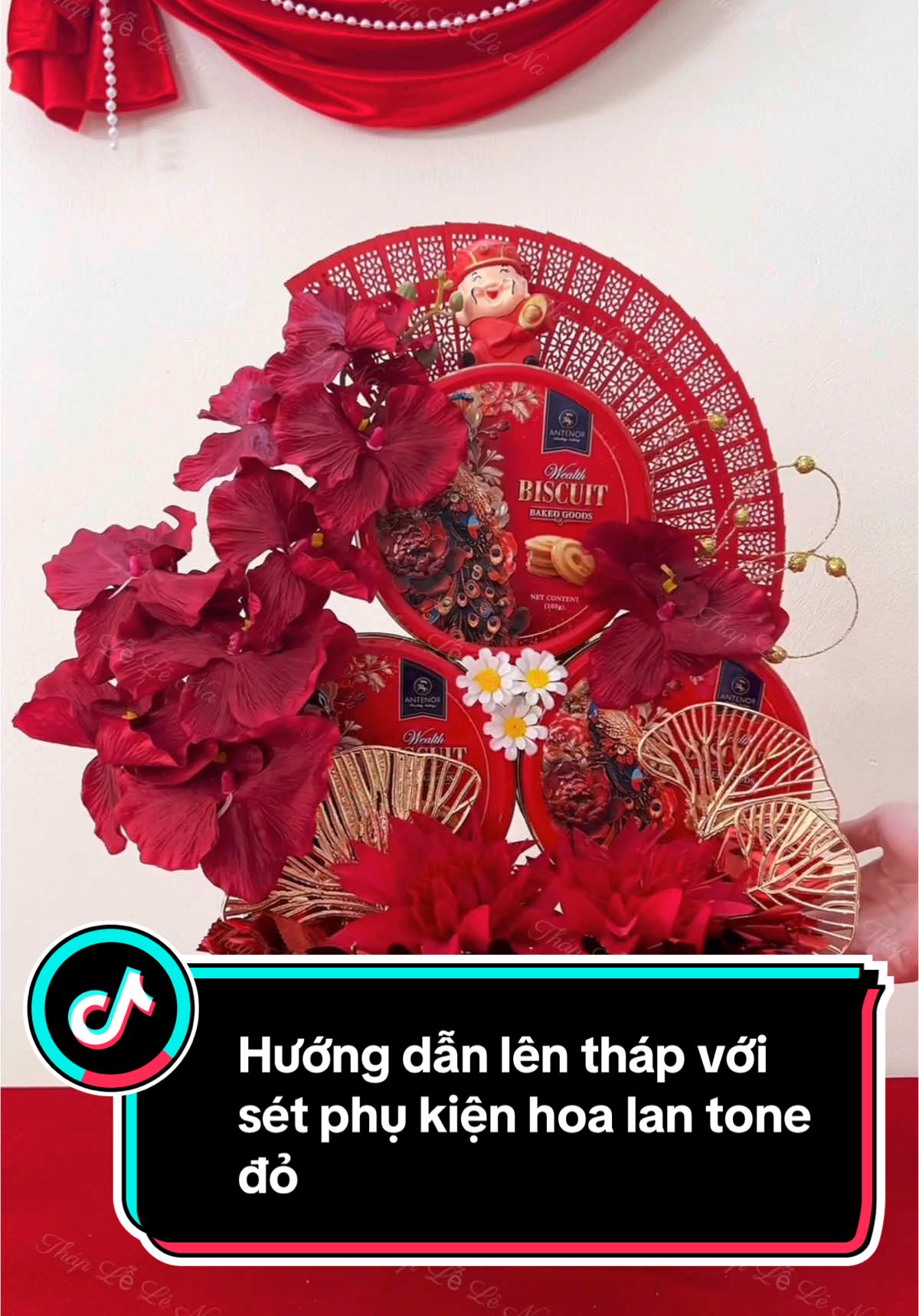 Hướng dẫn lên tháp với sét phụ kiện ho lan tone đỏ chị em đang mong chờ nhất đây ạ #phukientet #setphukientrangtrithapbanh #tết2025 #huongdanlamthaptailoc #thaplelena #huongdanlamthaptailoc #huongdanlenthapbanhnuoc #thaplelena #huongdanlenthaptailoc #2025 #thapbanhtailoc #setphukientrangtri 