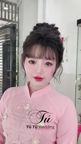 Tone makeup cô dâu áo dài hồng #MakeupCầnThơ #Makeupcôdâuđẹpcầnthơ #bớitóccôdâu #CầnThơ #xuhuong 