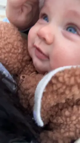 My blue eyed baby Bray#idaho #newmom #winter #slopes #firsttimemom #naturalbeauty 