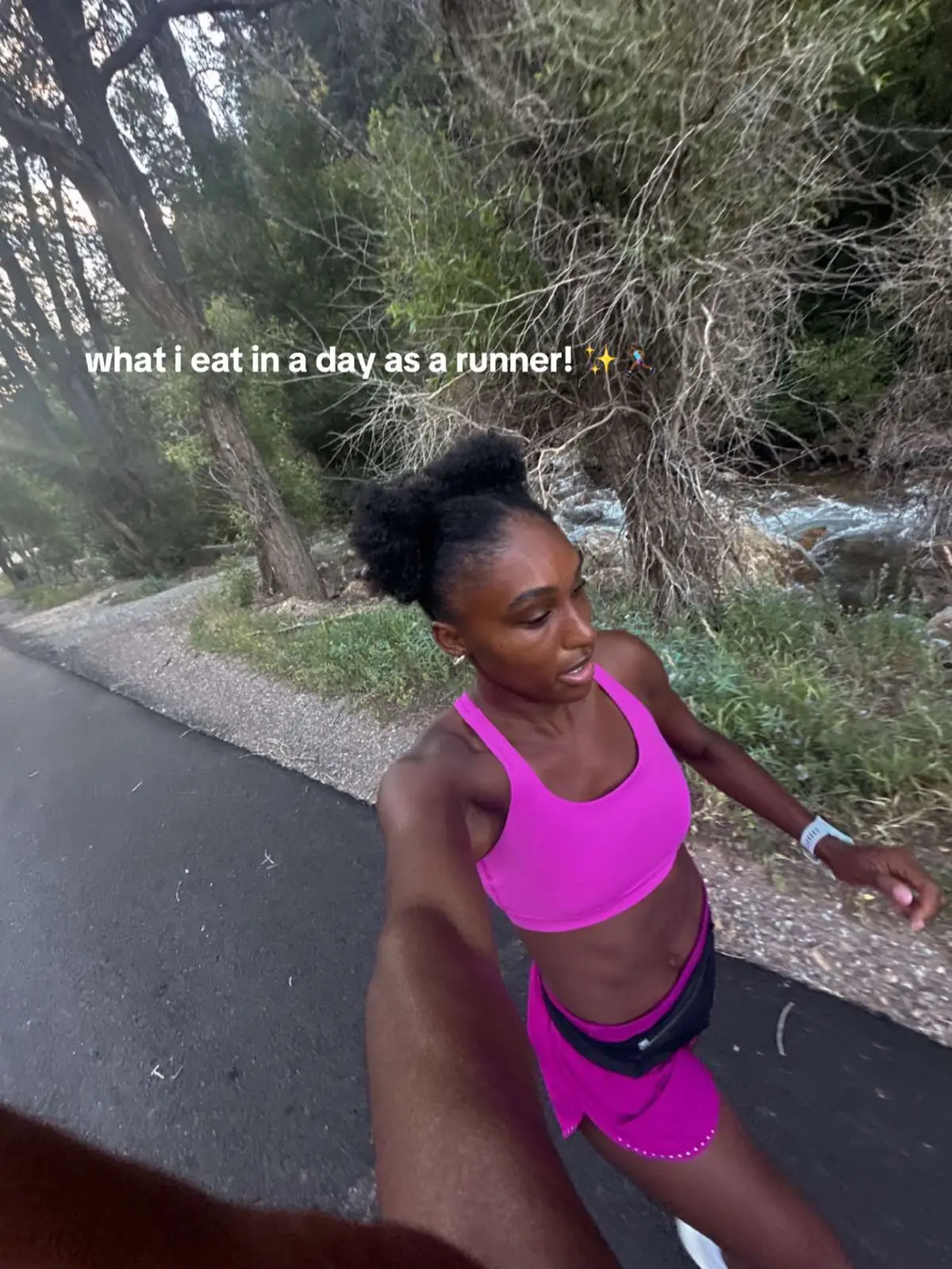 running = unlimited food 🍽️🤪🏃🏾‍♀️🫶🏾 #whatieatinaday #healthyrecipes #runtok #runnergirl #runningcommunity #Runner #marathontraining #ninjacreami #protein 