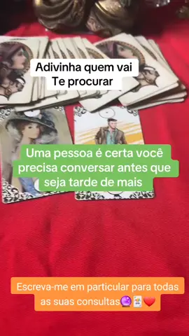 Escreva-me em particular para todas as suas consultas🔮🃏❤️#porto #cartomancia #tarôdoamor #tarologia #leituradetarot #leitura #tarot #tarô #tarôportugal #Portugal #ritualista #cartomanciaonline #tarô #cartomanciaeoamor #taro #tarôexpres #portugal🇵🇹 #tarologa #tarologaportugal #cartomanteportugal 