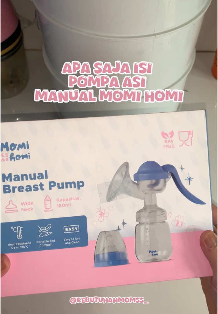 Hay moms.. kalian tim pompa elektrik atau manual ni? #pompaasi #momihomi #pompaasimanual #tiktokviral #pompaasimomihomi 