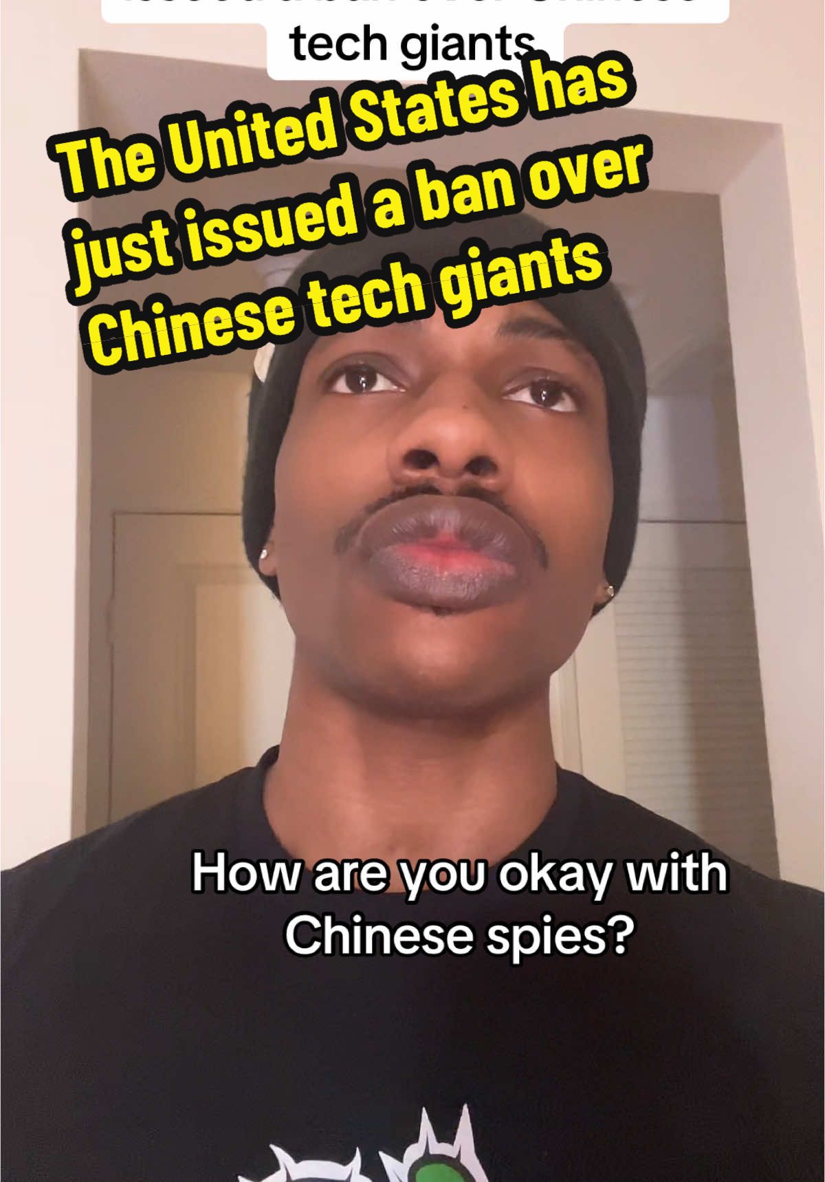 The United States has just issued a ban over Chinese tech giants #China #UnitedStates #america #american #tiktok #news #advicefromlouis #fyp | TenCent