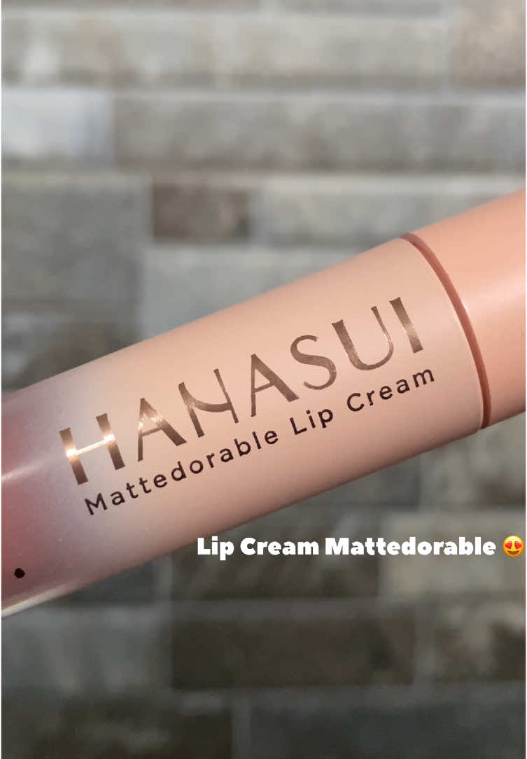 Hanasui - Mattedorable Lip Cream 💄 cocok buat dijadiin based lip ombre 😍 #hanasui #lipcream #fyp #rekomendasilipcream 