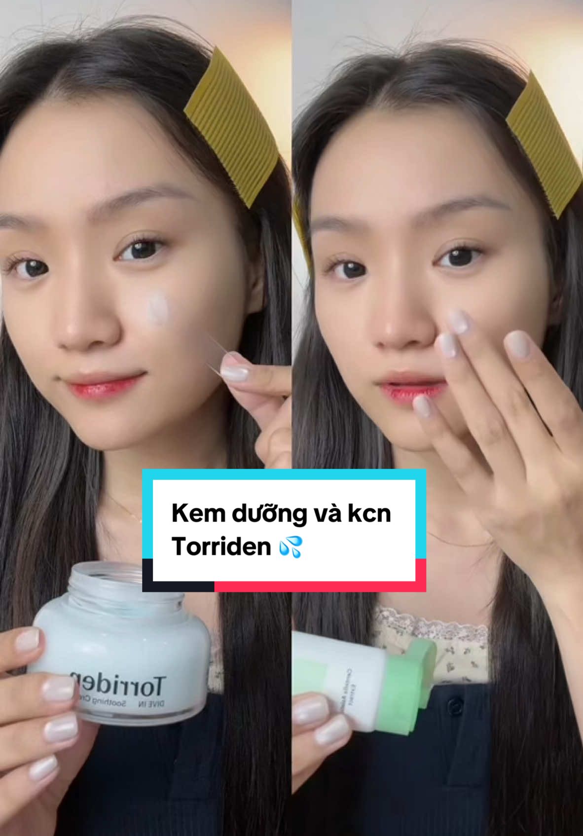 Mấy bà có thể mua sản phẩm an toàn với giá ư.u đ.ã.i khi cửa hàng chính thức của Torriden trên 🍊 #hoangaanh #hgaanh #review #Torriden #soothingcream #skincare #suncream #toneup #beauty #kemduongam #duongda #kemchongnangnangtone #viral #xuhuong #fyp #fypシ゚ 