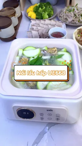 Nồi lẩu hấp UE668 đa năng #unie #unievietnam #healthy #giadung