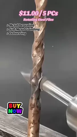 5pcs/Set Rotating Steel Files #createtowin #tiktokshopsg #weeklywedrush #rotating #steel #files 