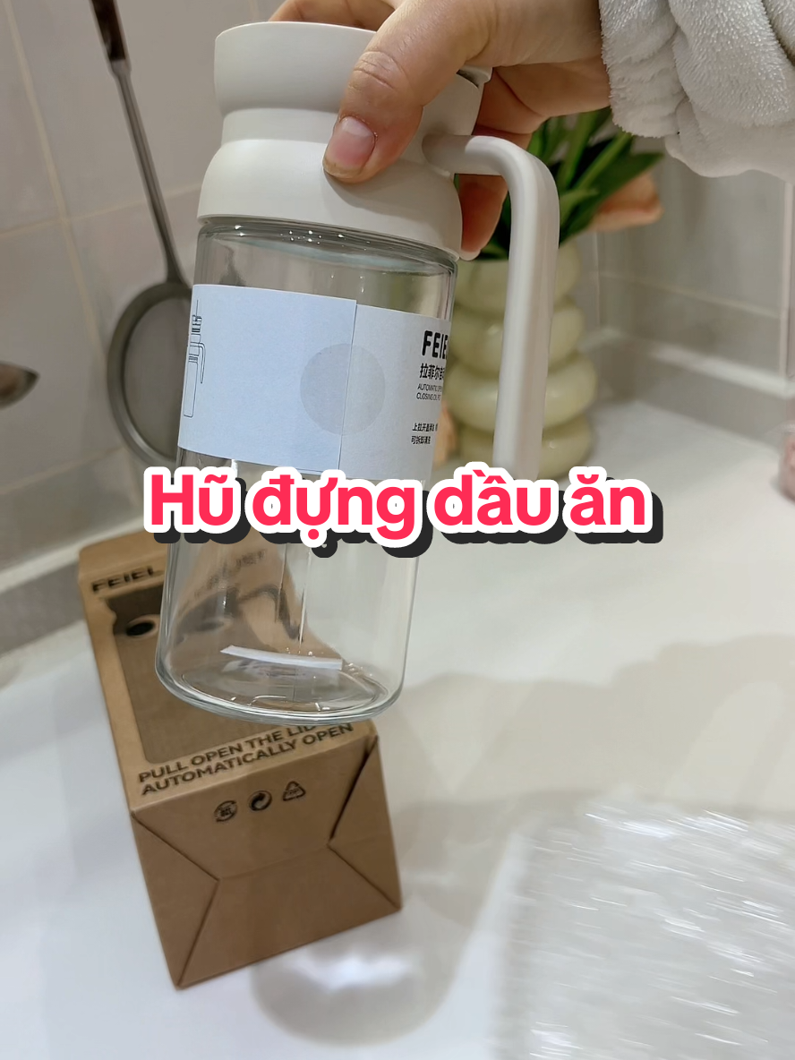 Hũ đựng dầu ăn dung tích lớn #chanhouseorder #ordertaobao #hudungdauan #chaidungdauan 
