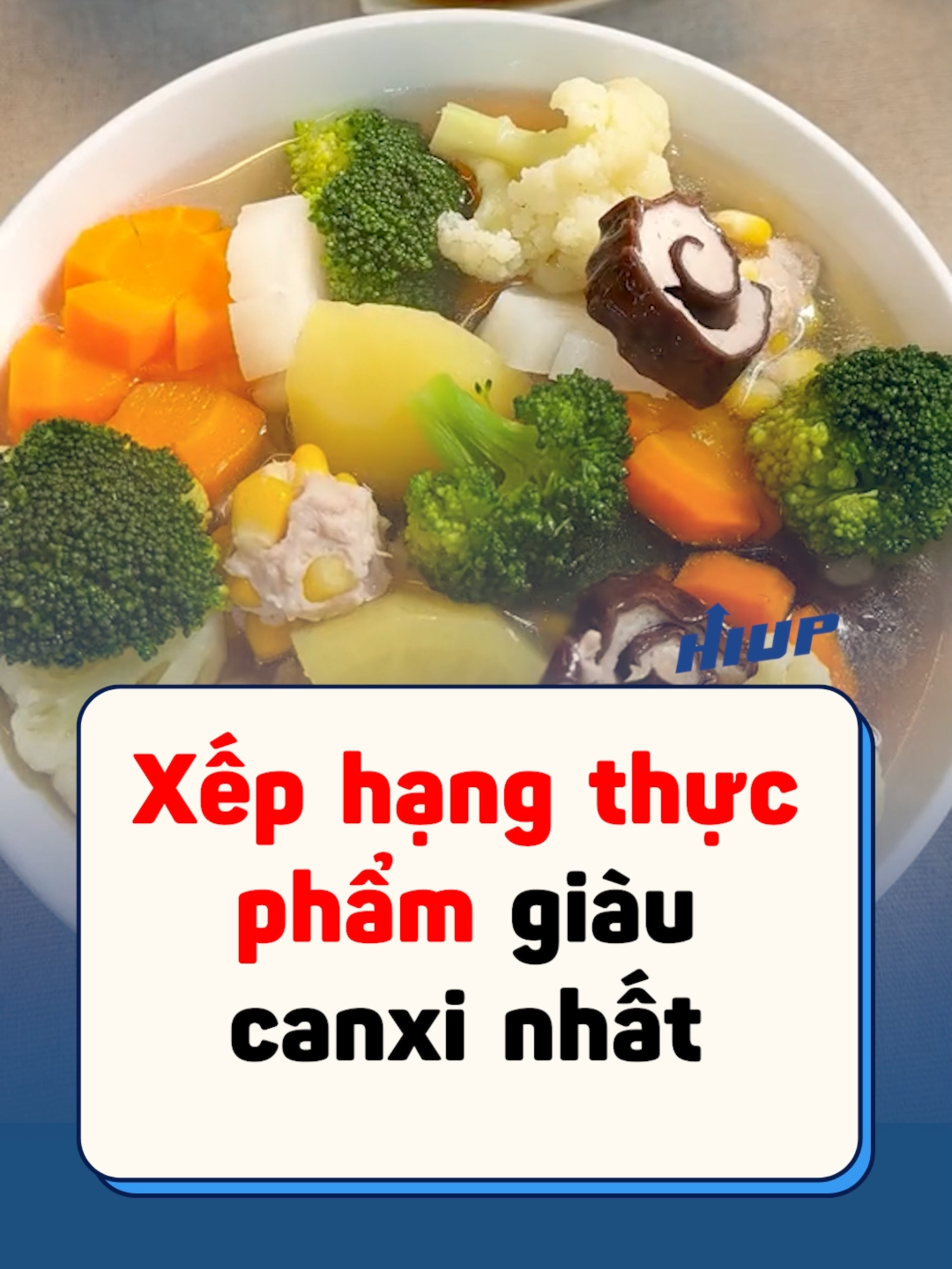 Top thực phẩm giàu canxi bạn cần biết #hiup #xuhuong #fyp #tangchieucao #thucphamcanxi #canxi