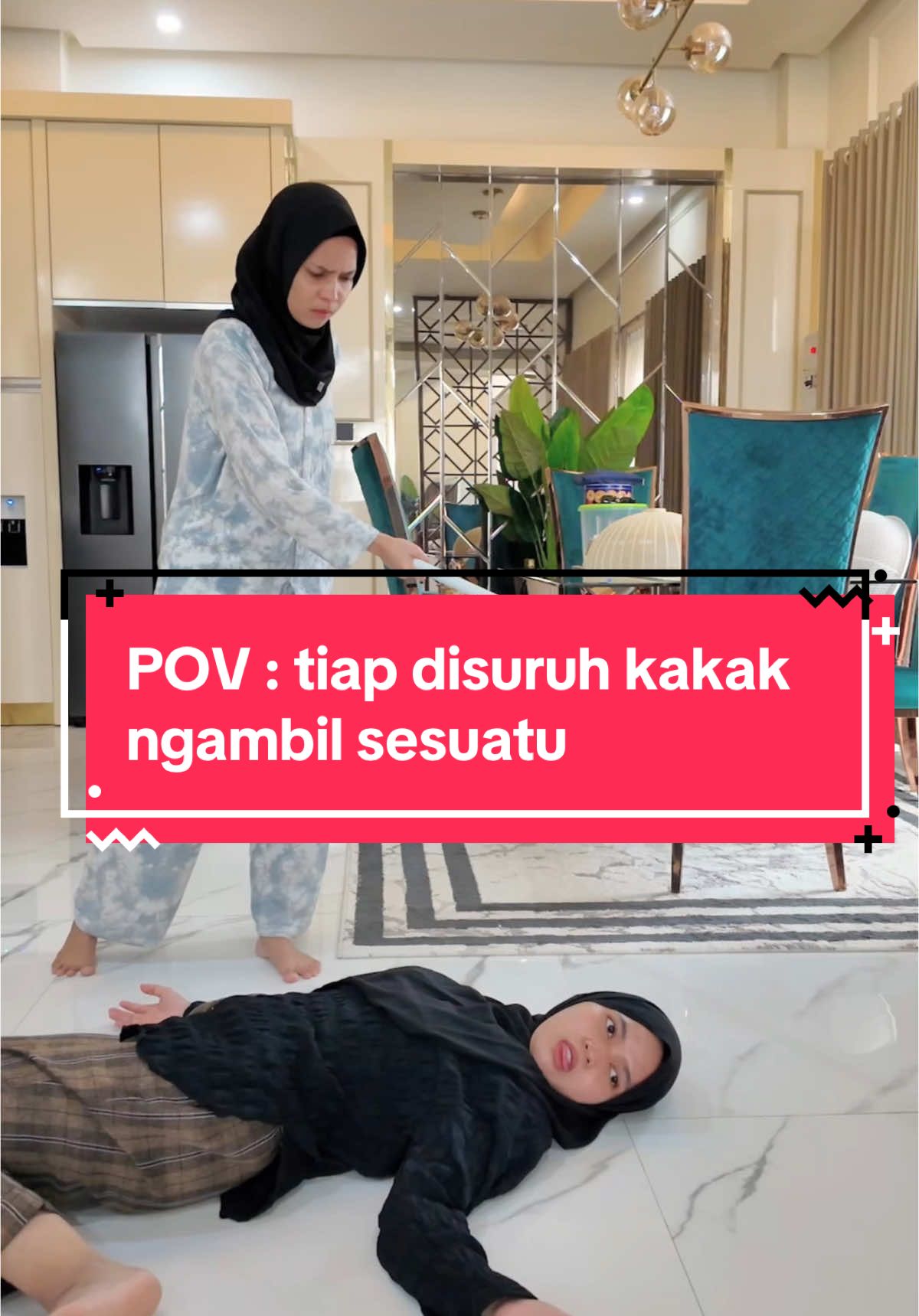 kenapa sih kakak kalo mau sesuatu pasti nyuruh adeknya mulu! @Sarinah Zar 
