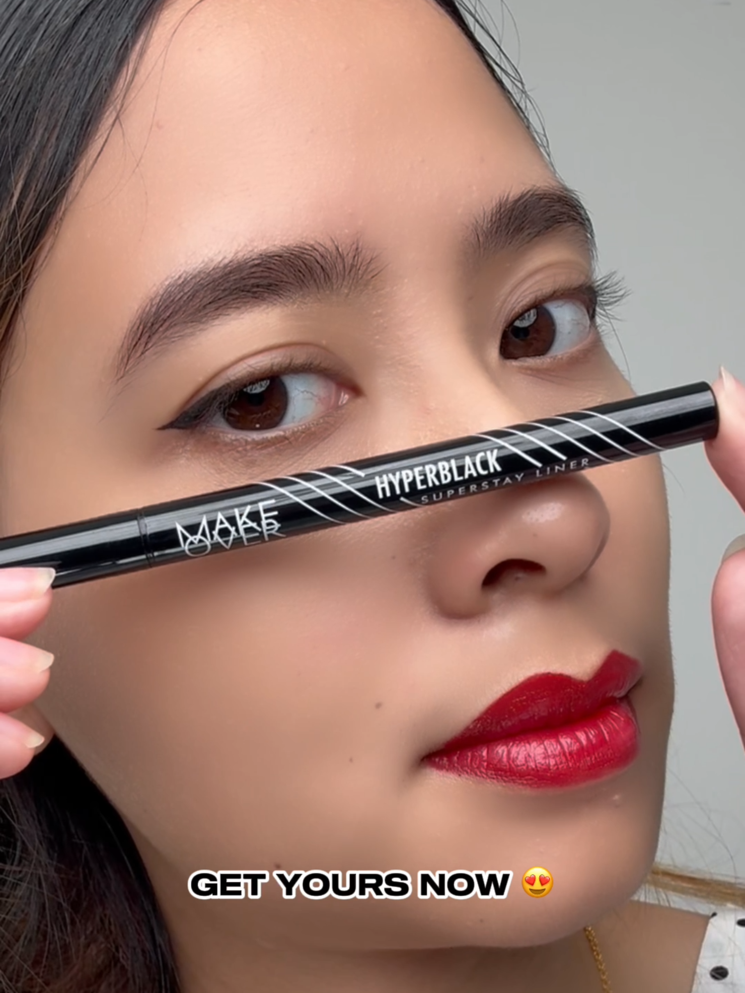 Bold, intense, and unstoppable. Superstay, all day. 💥#MakeOver #MakeoverMalaysia #superstaylinermakeover #Eyeliner #sharpeyeliner #fyp