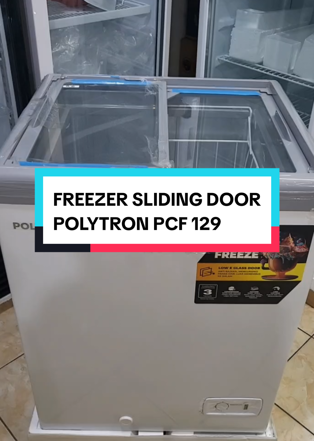 #freezer #slidingdoor #polytron 