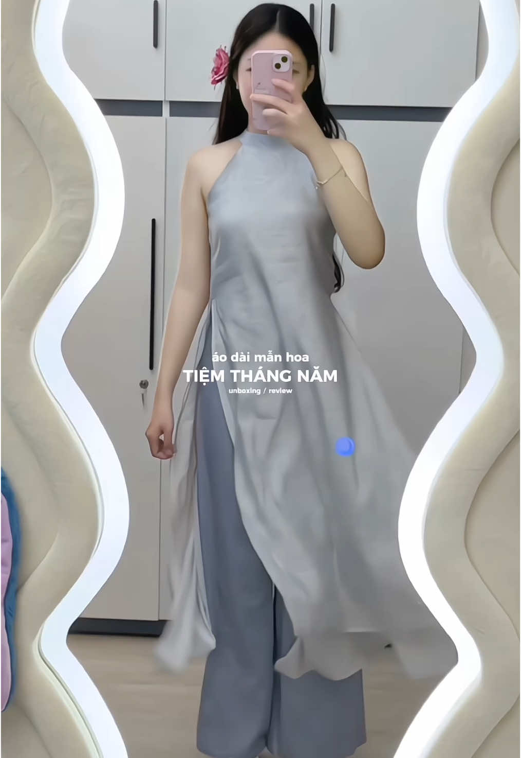 năm nào cũng sắm áo dài bên này xinh iu lắm lun mấy bà ơi #tiemthangnam #aodai #tet #macdepmoingay #thoitrang #tet2025 #viral #nghile2009 #muataitiktokshop #unboxingvideo 