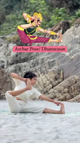 🕉️Yoga Asana inspired By Indian History 🔱 . . #yoga #yoga