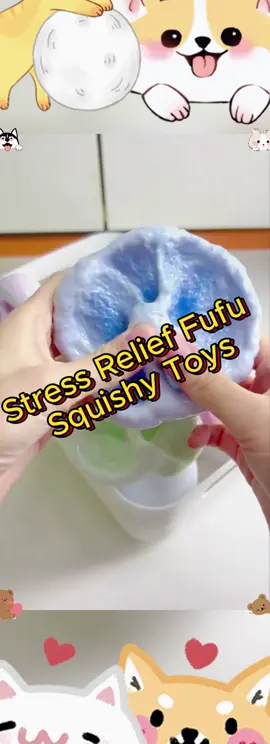 Hey, my dear folks, if you are wondering how this Squishy Stress Relief Ball works, just check out this video, and enjoy the ASMR sound it generates! #asmr #asmrsounds #asmrvideo #asmrtiktoks #fufu #squishy #squishytoy #stressball #stressfree #StressRelief #stressreliever #stress #toys