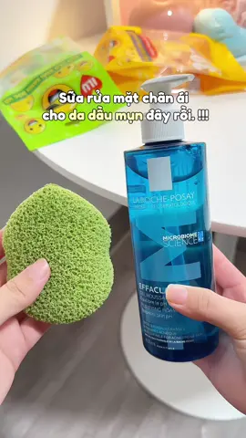 Sữa rửa mặt cho da dầu mụn   #LaRochePosay  #LaRochePosayVN #Effaclar #beautytips #reviewlamdep #xuhuong #samskinchoitet