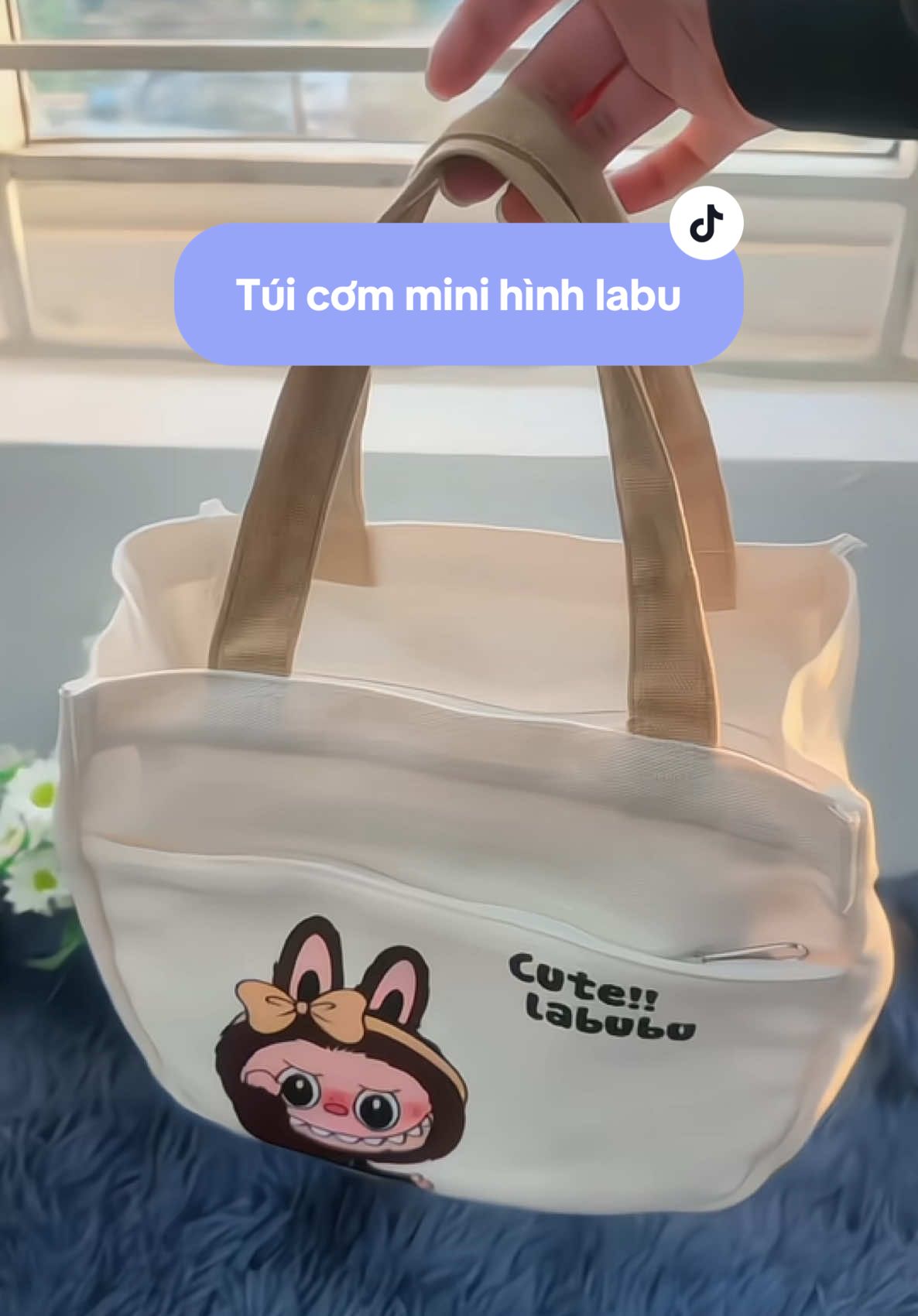 Túi cơm mini đa năng hình cutelabubu #xuhuongtiktok #thoitrang #tuidulichdanang #fv #tiktokindia #tet #tuixinh #tui#tuicomvanphong #tuidungmypham #tuicomdannang #tũiinh #fv 