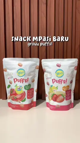 sikecil udah bosen dikasih snacknya yang itu2 aja?? nih cobain snack mpasi baru dari brandynya grouu #mpasi #mpasihomemade #mpasi6bulan #mpasimenulengkap #mpasisehat #mpasibayi #mpasiantigtm #mpasi8bulan #snack #snackmpasi #snackviral #cemilan #cemilanviral #cemilanmpasi #grouu 