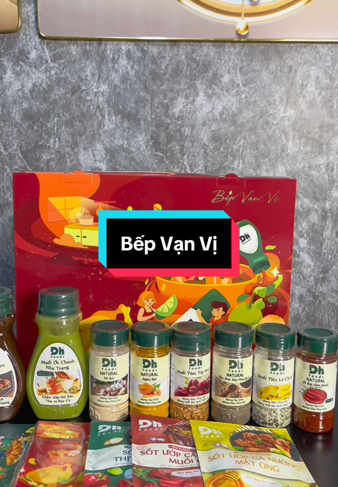 HỘP QUÀ TẾT BẾP VẠN VỊ DH FOODS #setquatet #hopquatet #gioquatet #quatet #quatet2025 #tet2025 #gioquagiavi #setquagiavi #dhfoods #bepvanvi