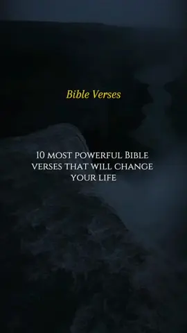 10 most powerful Bible verses. #bibleverses #bibleversedaily #biblequotes #scripture 