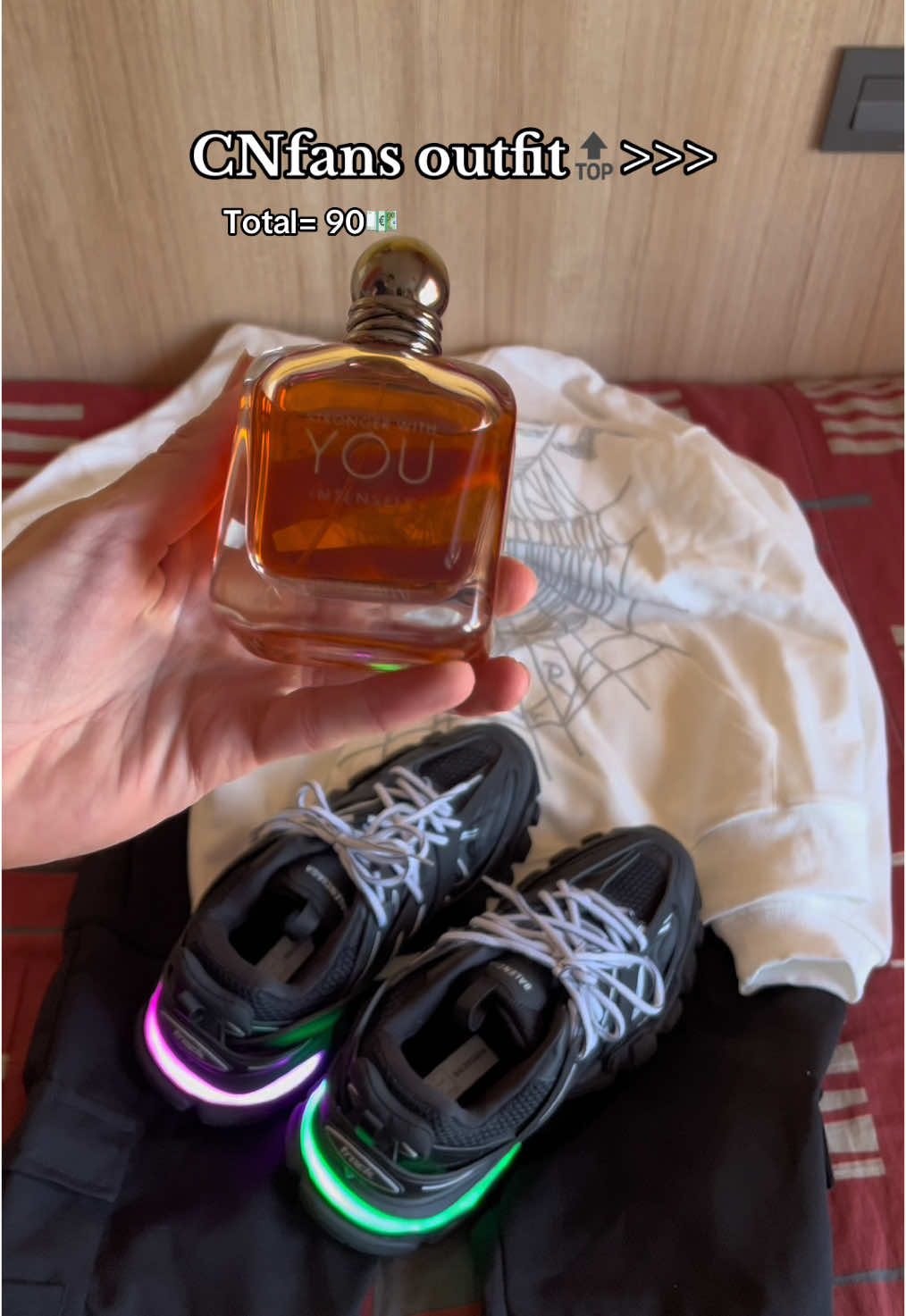 CNFANS OUTFITS 😍🤝 (todo en mi perfil) #parati #fyp #cnfans #outfit #hauls #cnfanshaul #viral_video #sp5der #corteiz #balenciaga #armani 