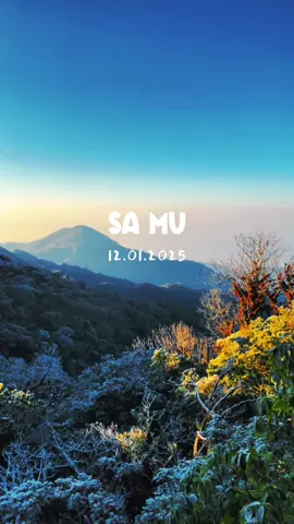 📍Băng giá trên đỉnh Samu Mình không nghĩ là ở Việt Nam cũng có thể ngắm băng tuyết đẹp tới vậy á ❄️  #samu #trekking #leonui #travel #dulich #vietnam #fyp #xuhuong #viral #thiennhien 