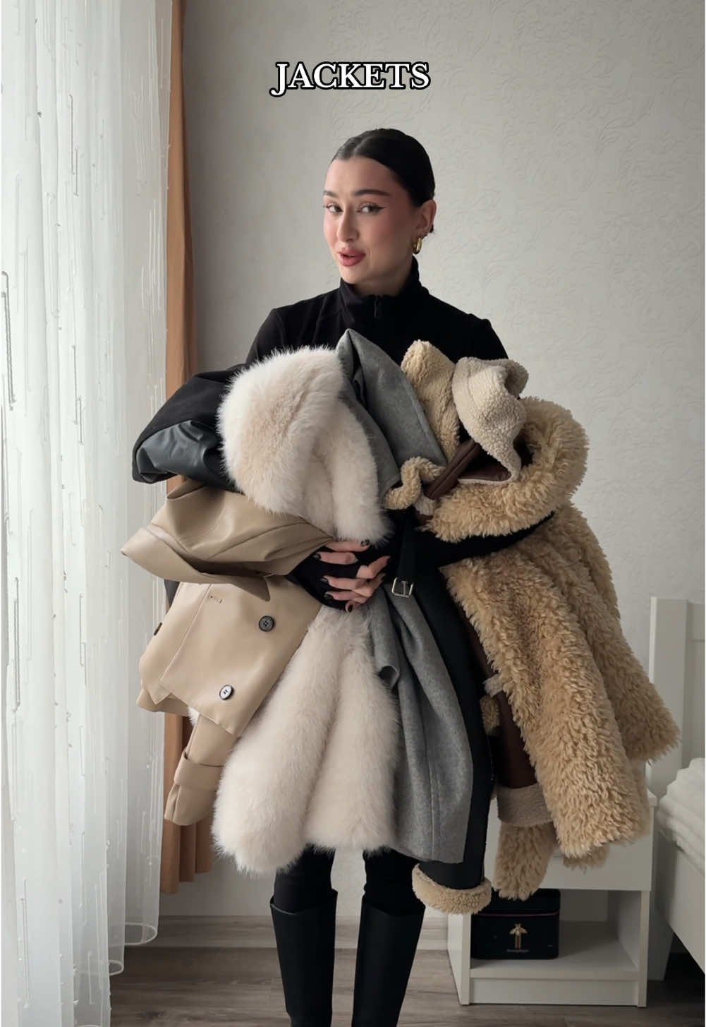 IG: ashevna 🖤 #OOTD #outfitinspo #outfitidea #winteroutfit #winteroutfits #winteroutfitideas #winteroutfit2025 #winterjacket #jacket 