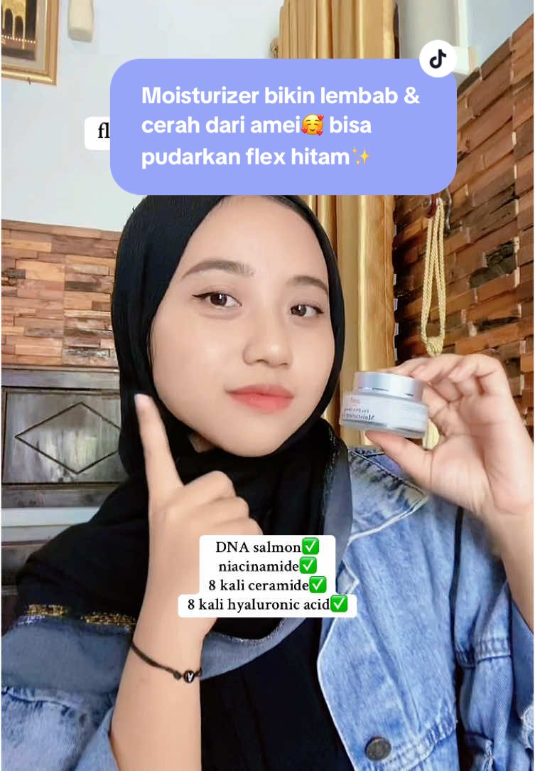 moisturizer by amei, bikin lembab, cerah, glowing dan dapat memudarkan flex hitam.. yuk check out di keranjang kuning✨ #foryou #fyp #CapCut #amei #fypシ゚ #ameimoisturizer #rekomendasimoisturizer #ameiflekdnamoisturizergel 