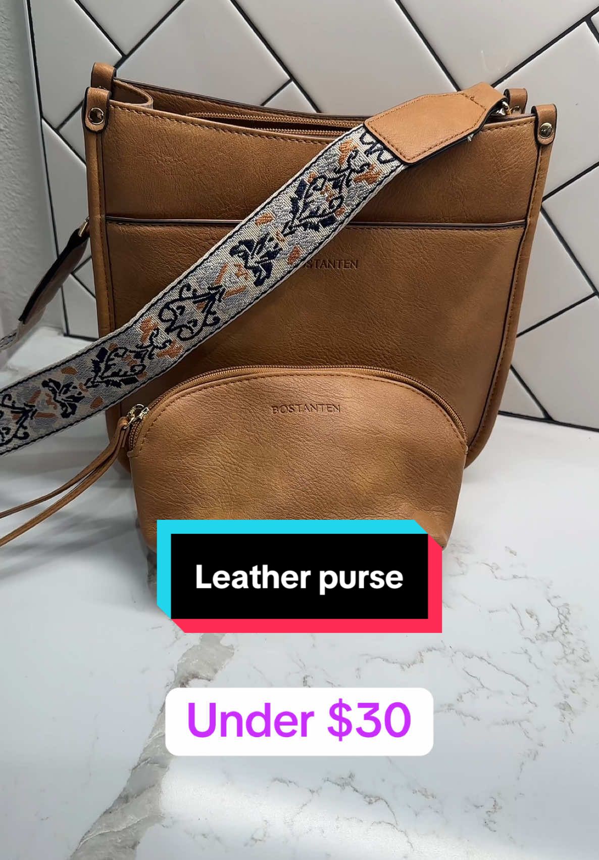 Leather purse under $30 lots of colors to choose from! #purse #leather #trendy #tiktokshopjumpstartsale #sale #women #travel #spotlightfinds #newyear 