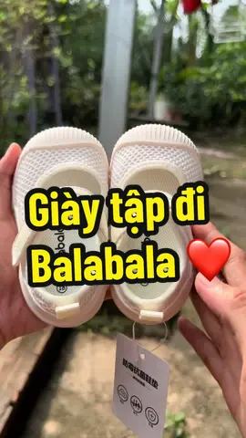 Hãng giày chưa từng làm thất vọng bất kì ai ❤️ #balabala  #giaychobe  #giaytapdi  #embe 