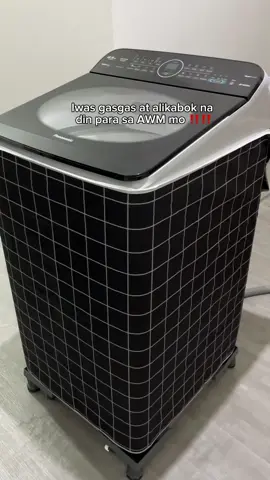 Worry free na sa mga scratches  at alikabok #washingmachinecover#waterproofcover#automaticwashingmachine#panasonicautomaticwashingmachine 