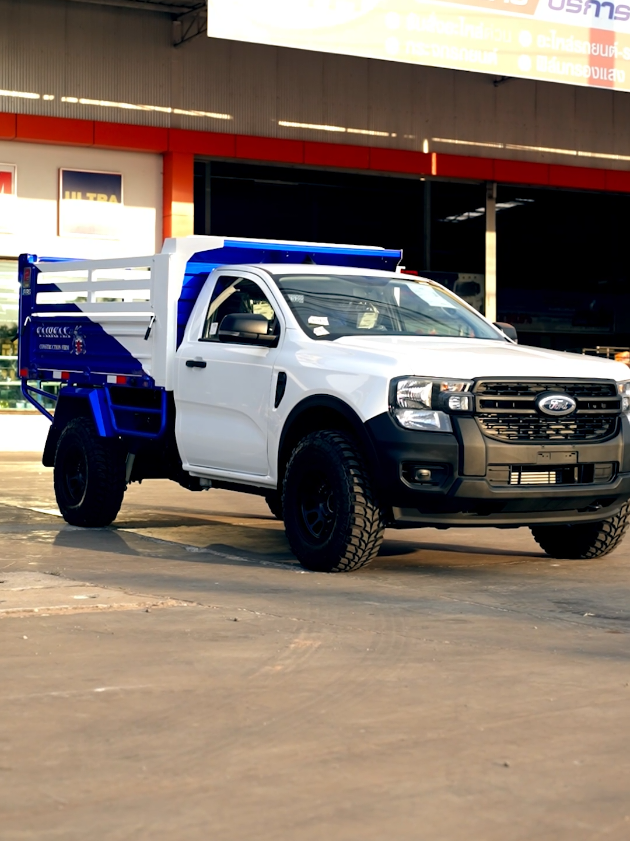 ฟอร์ดเรนเจอร์ 4x4 หัวเดี่ยวติดดั้มพ์ โคตรหล่อ #ford #ranger #fordranger4x4 #ฟอร์ด 