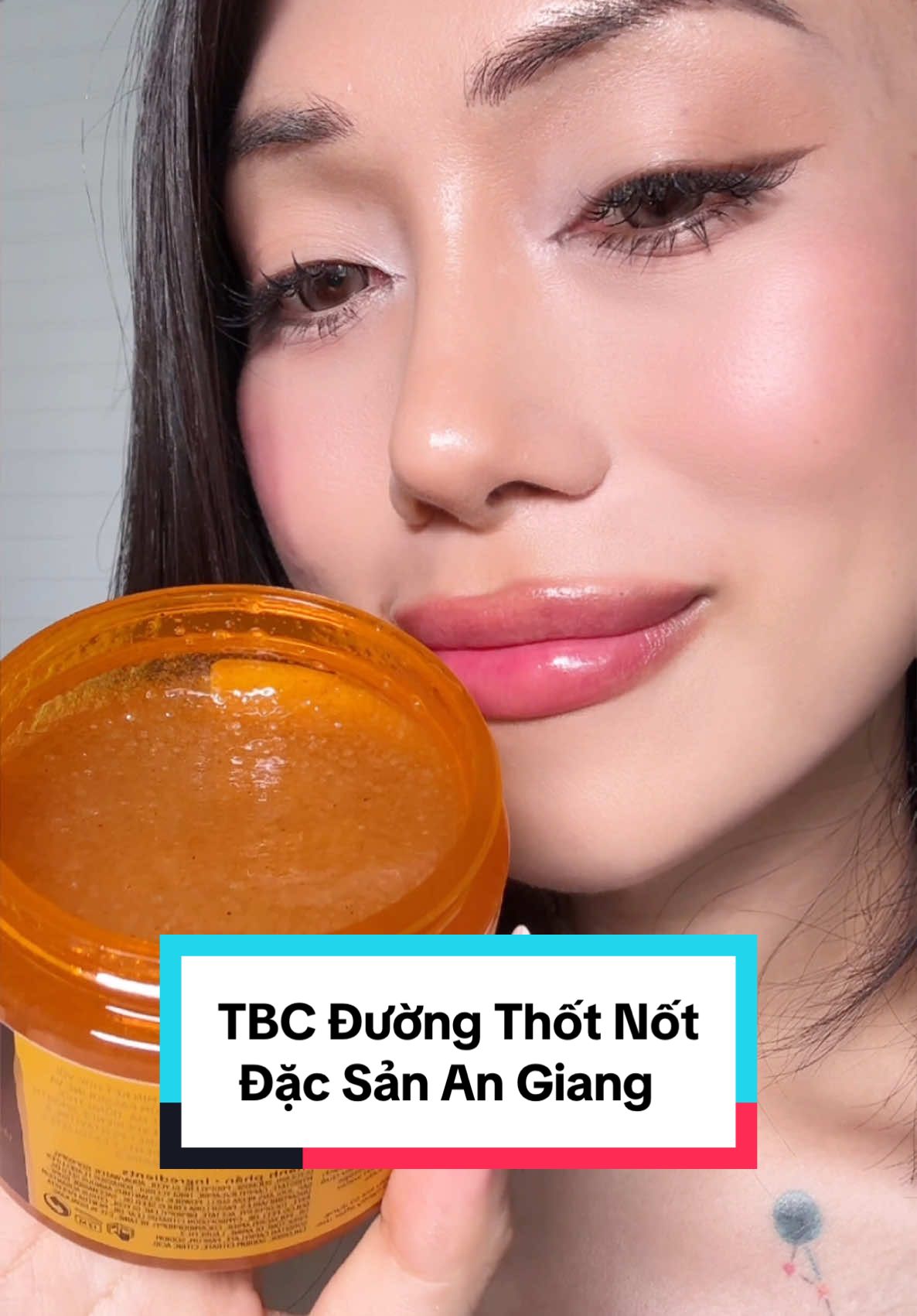 Tẩy tế bào chết đường thốt nốt tui thích nhất 2024, đặc sản An Giang #LearnOnTikTok #reviewlamdep #foryoupage #goclamdep 