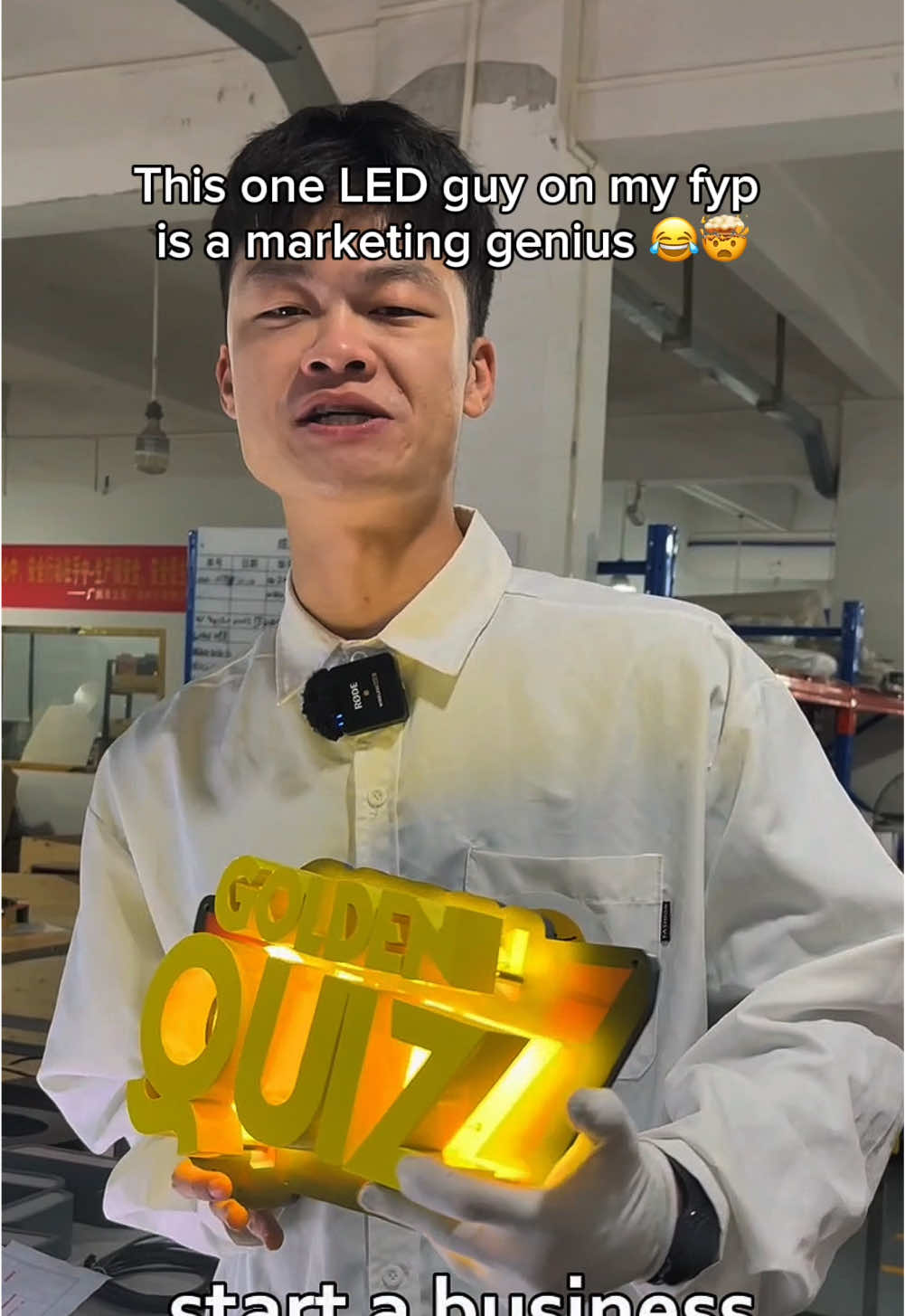 Best of this one LED guy who is a marketing genius 😂 #lcsign #led #ledlights #usa🇺🇸 #marketing #usa_tiktok #marketingstrategy 