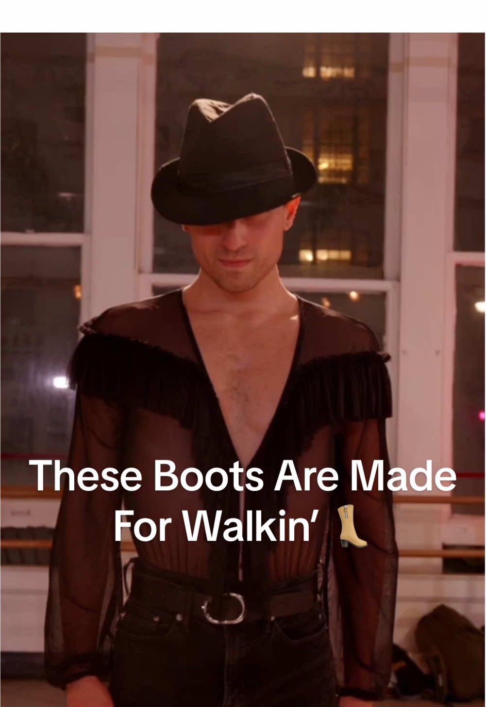 Are you ready boots? 👢  Choreo by Jessica Lee Goldyn Filmed by Sam Lobel at Steps on Broadway #fosse #musicaltheatre #dance #dancer #theatrekids #danceclass 